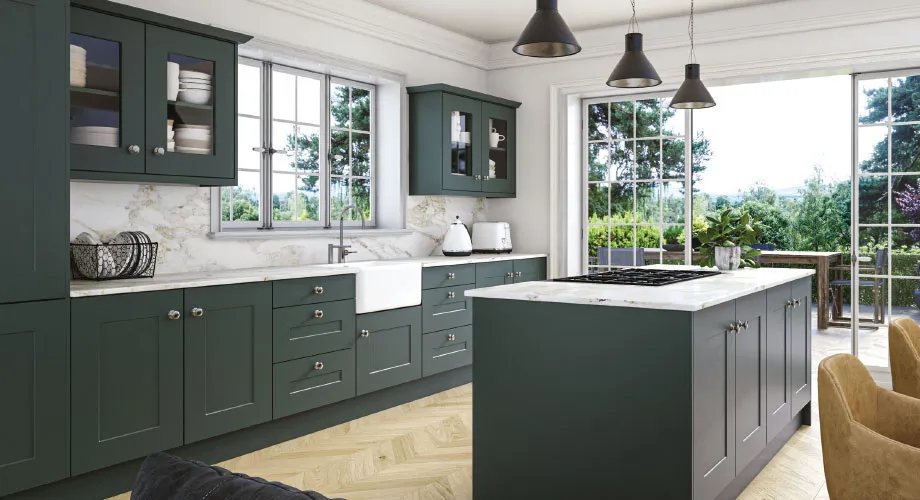 Buxton shaker timeless kitchen collection featured image