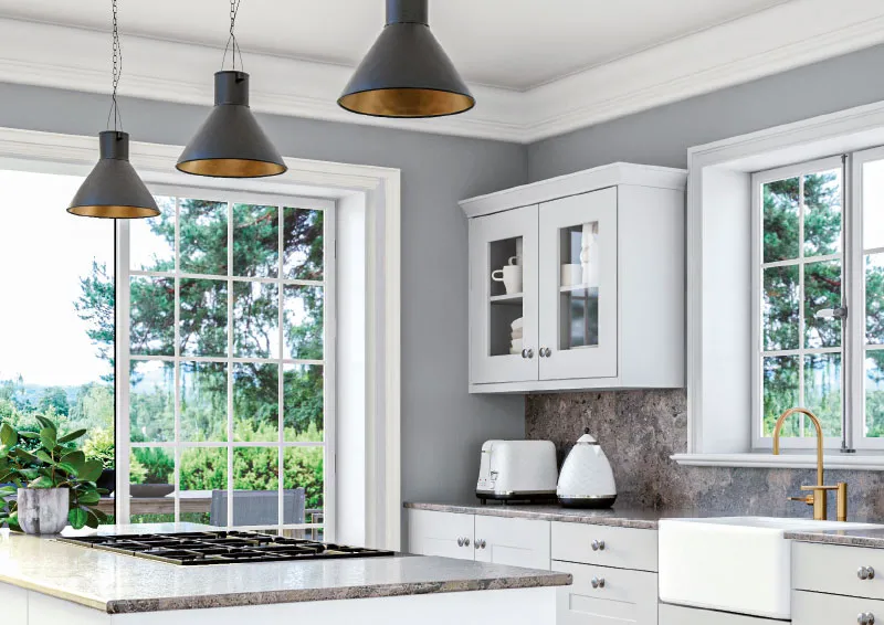 Buxton shaker timeless kitchen collection photo gallery 1