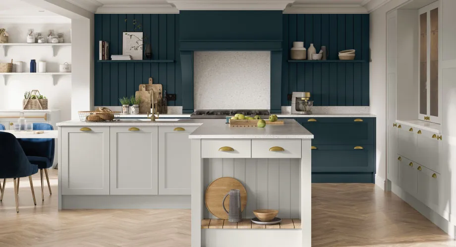 Cheswick chamfered shaker timeless kitchen collection featured image